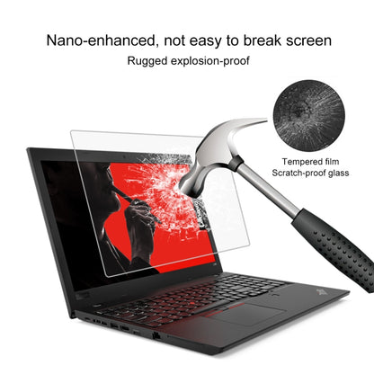 Закаленное стекло с твердостью поверхности 9H для полноэкранного экрана Lenovo ThinkPad L580 15,6 дюйма