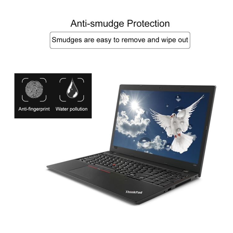 Закаленное стекло с твердостью поверхности 9H для полноэкранного экрана Lenovo ThinkPad L580 15,6 дюйма