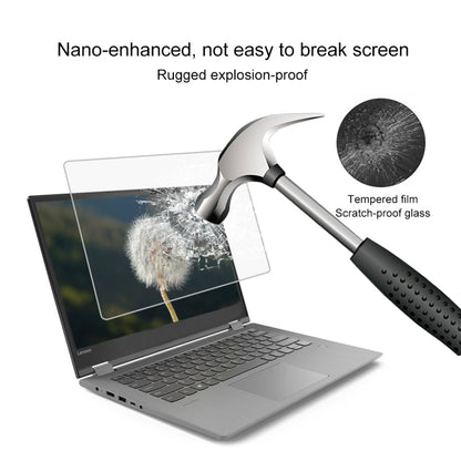Закаленное стекло толщиной 0,4 мм и твердостью 9H для полного экрана Lenovo ThinkPad Yoga 530 (14 дюймов)