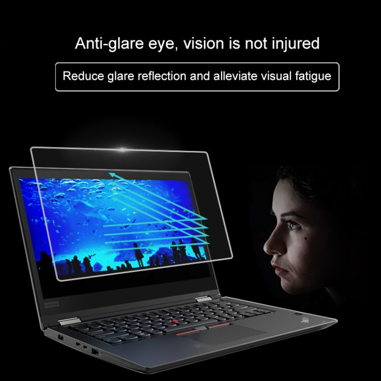 Закаленное стекло толщиной 0,4 мм и твердостью 9H для всего экрана Lenovo ThinkPad X380 Yoga 13,3 дюйма