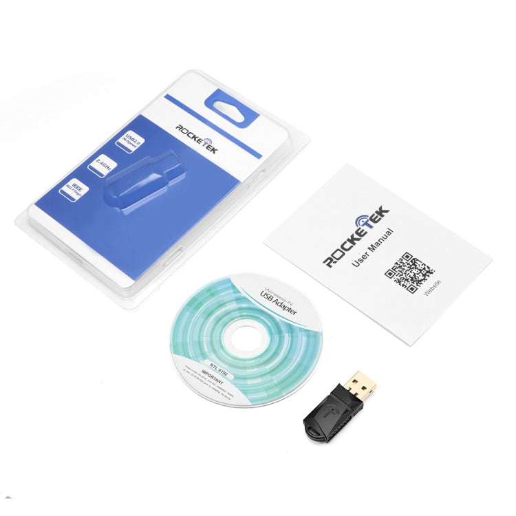 Беспроводной USB-адаптер WiFi Rocketek RT-WL3 300 Мбит/с 802.11 n/a/g