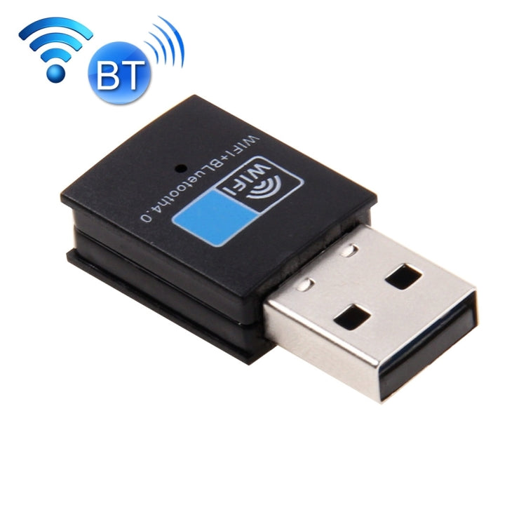 Беспроводной адаптер Bluetooth 4.0 + USB WiFi 2 в 1 со скоростью 150 Мбит/с и частотой 2,4 ГГц