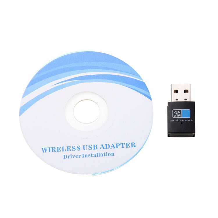 Беспроводной адаптер Bluetooth 4.0 + USB WiFi 2 в 1 со скоростью 150 Мбит/с и частотой 2,4 ГГц