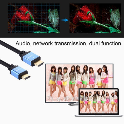 1,5-метровый высокоскоростной HDMI-кабель 19-контактный разъем HDMI 2.0 с разъемом «папа» на 19-контактный разъем HDMI