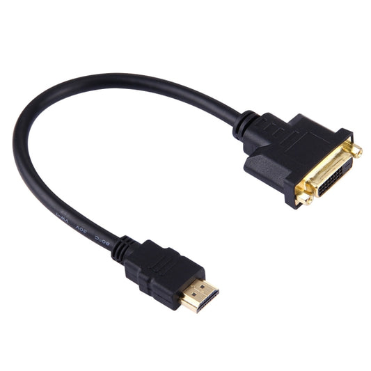 Кабель-адаптер HDMI (папа) 30 см на 24+1 DVI (мама)