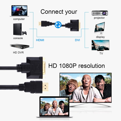 Кабель-адаптер HDMI (папа) 30 см на 24+1 DVI (мама)