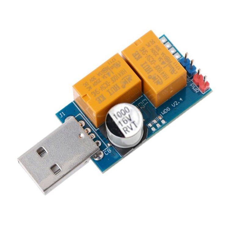 USB sargsuņa karte ar dubultu releju, bez uzraudzības, automātiska restartēšana, zils ekrāns, avārijas taimeris, pārstartēšana 24 stundu ieguves servera spēlēm
