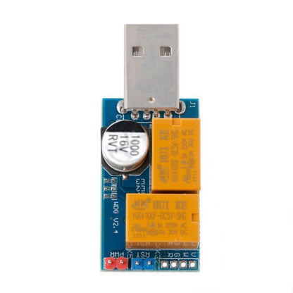 USB sargsuņa karte ar dubultu releju, bez uzraudzības, automātiska restartēšana, zils ekrāns, avārijas taimeris, pārstartēšana 24 stundu ieguves servera spēlēm