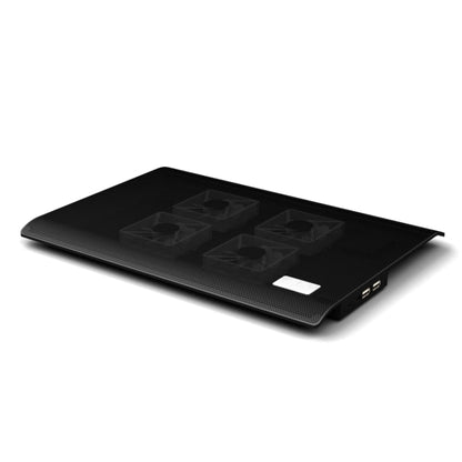 NUOXI L112A Four Fans Adjustable Speed Silent Notebook Computer Cooling Base USB Cooler Pad with 2 x USB Ports