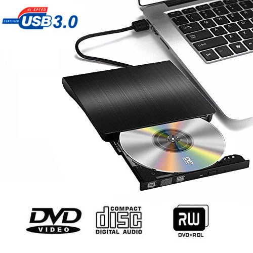 Внешний DVD-RW привод DVD/CD с матовой текстурой и функцией USB 3.0 POP-UP, внешний привод ODD и HDD