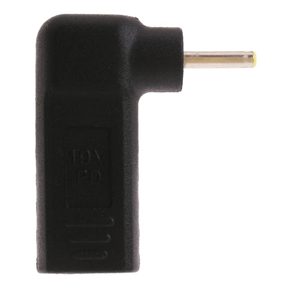 Угловой переходник 2,5 x 0,7 мм «папа» на USB-C / Type-C «мама»