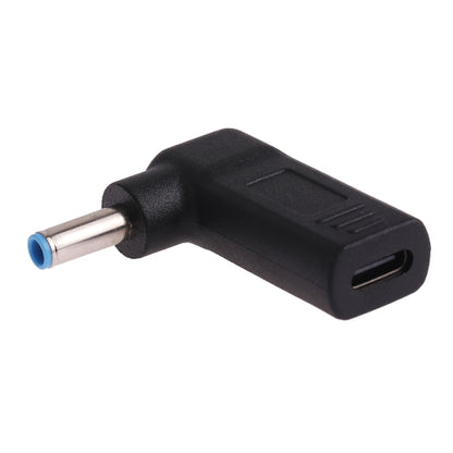 Угловой переходник USB-C/Type-C (мама) на штекер 4,5 x 3,0 мм