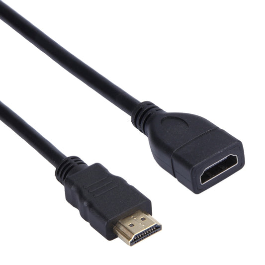 Высокоскоростной кабель-адаптер HDMI 19-контактный "папа" - HDMI 19-контактный "мама" длиной 30 см