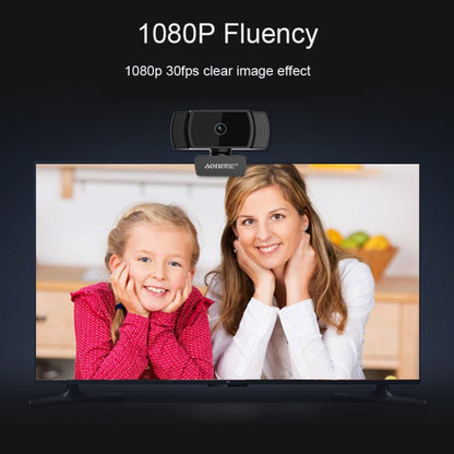 Веб-камера Aoni A20 FHD 1080P IPTV для телеконференций, обучения, прямой трансляции, компьютерная камера с микрофоном