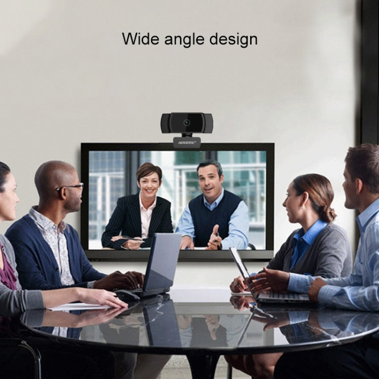 Веб-камера Aoni A20 FHD 1080P IPTV для телеконференций, обучения, прямой трансляции, компьютерная камера с микрофоном