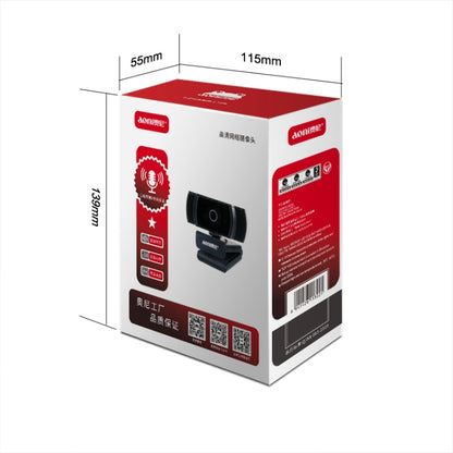Веб-камера Aoni A20 FHD 1080P IPTV для телеконференций, обучения, прямой трансляции, компьютерная камера с микрофоном