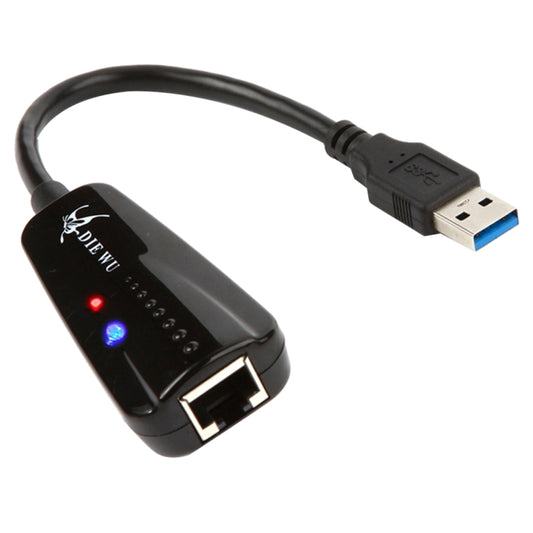 Сетевая карта-адаптер DIE WU TXA042 Realtek 8153 USB 3.0 - Gigabit Ethernet RJ45 LAN 10/100/1000 Мбит/с
