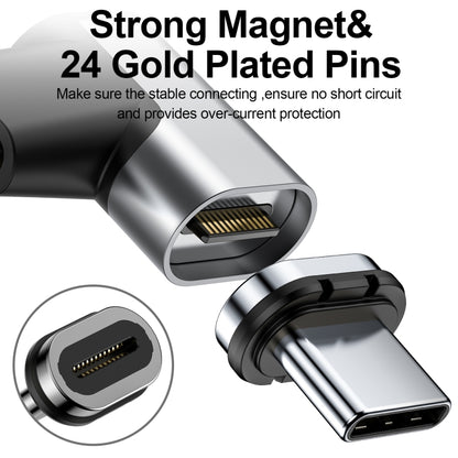 Магнитный адаптер USB-C / Type-C с позолоченными контактами