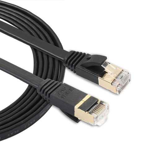 Ультраплоский соединительный кабель CAT7 10 Gigabit Ethernet длиной 1,8 м для локальной сети модема-маршрутизатора — с экранированными разъемами RJ45