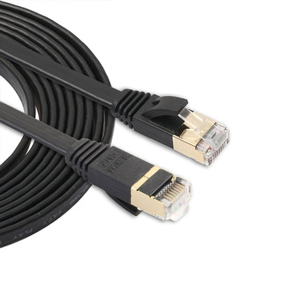 3m CAT7 10 Gigabit Ethernet Ultra Flat Patch Cable for Modem Router LAN Network - Built with Shielded RJ45 Connectors