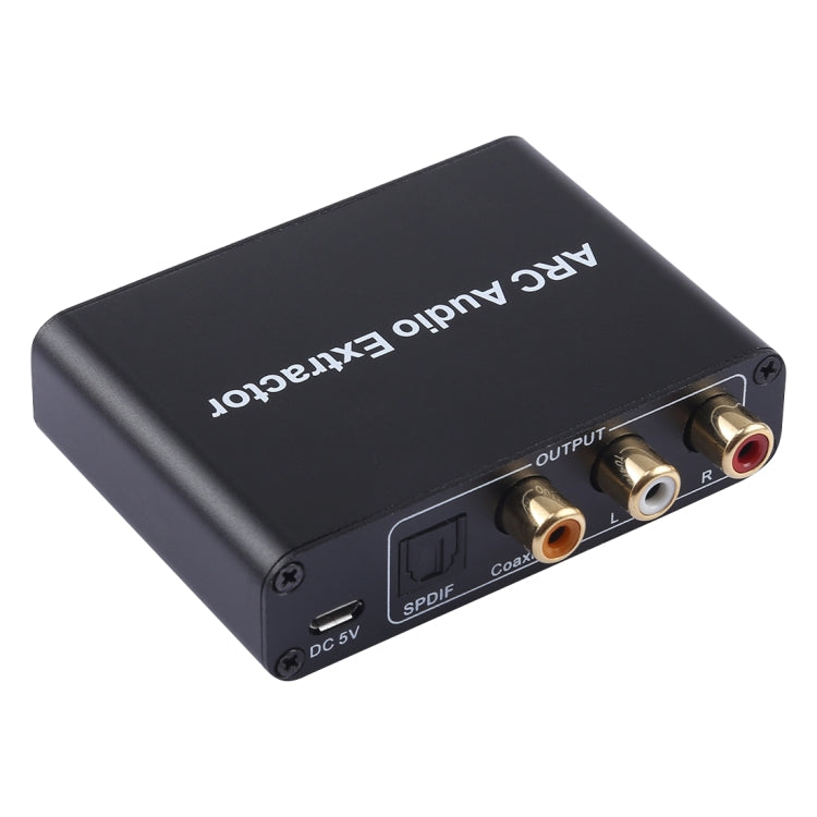 Аудиоэкстрактор ARC 192 кГц HDMI ARC в SPDIF + коаксиальный + конвертер L/R, адаптер обратного аудиоканала