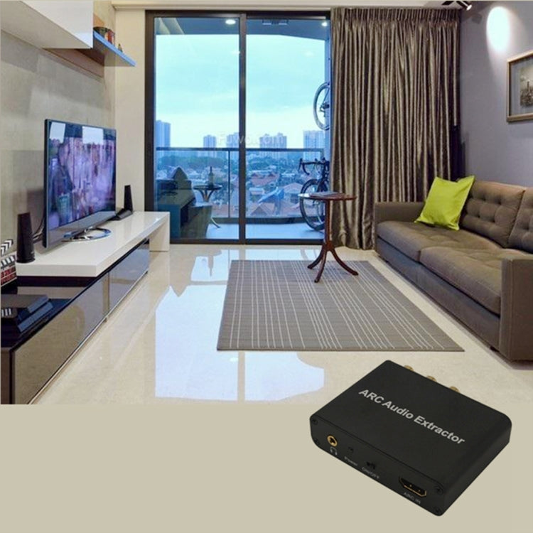 Аудиоэкстрактор ARC 192 кГц HDMI ARC в SPDIF + коаксиальный + конвертер L/R, адаптер обратного аудиоканала