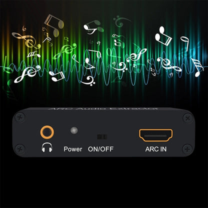 Аудиоэкстрактор ARC 192 кГц HDMI ARC в SPDIF + коаксиальный + конвертер L/R, адаптер обратного аудиоканала
