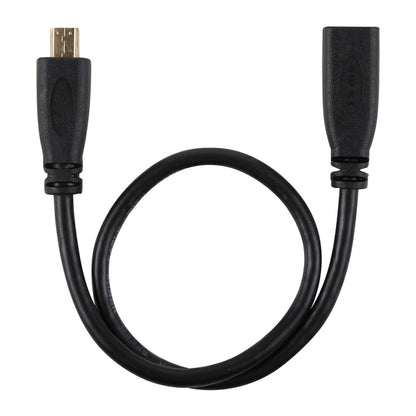 Кабель-адаптер Micro HDMI 1080P "мама-папа" с позолоченным разъемом, 30 см