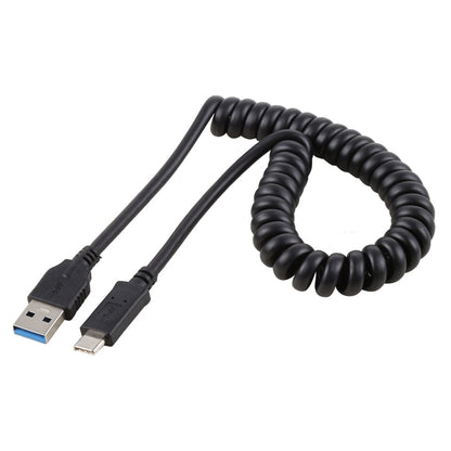1,5-метровый высокоскоростной удлинительный кабель USB 3.0 (штекер) — USB-C / Type-C (штекер) с выдвижной пружиной