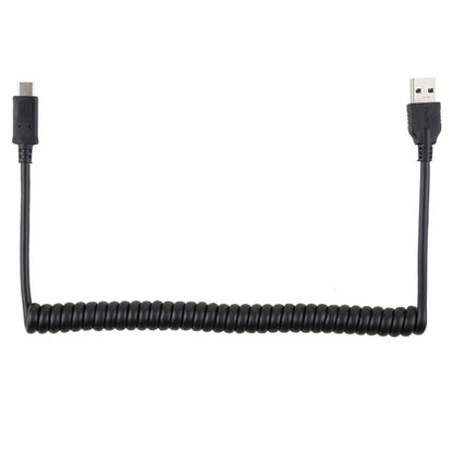 1,5-метровый высокоскоростной удлинительный кабель USB 3.0 (штекер) — USB-C / Type-C (штекер) с выдвижной пружиной