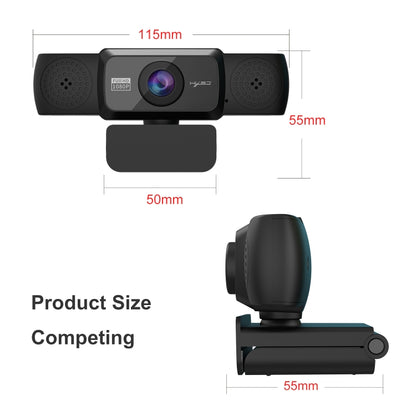 HXSJ S5 1080P Регулируемая HD видео веб-камера для ПК с микрофоном