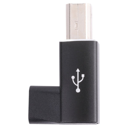 Адаптер USB-C/Type C (мама) на USB 2.0 B MIDI (папа) для электронных инструментов, принтеров, сканеров, фортепиано