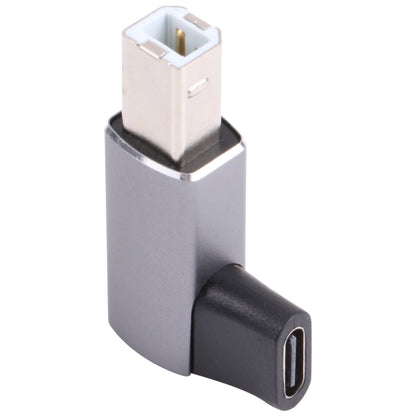 Адаптер USB-C/Type C (мама) на USB 2.0 B MIDI (папа) для электронных инструментов, принтеров, сканеров, фортепиано