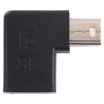Угловой адаптер 8K Mini DisplayPort «мама-папа»