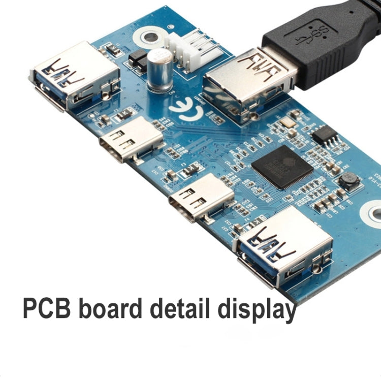 2 порта USB 3.0 + 2 порта USB-C / Type-C на передней панели флоппи-дисковода