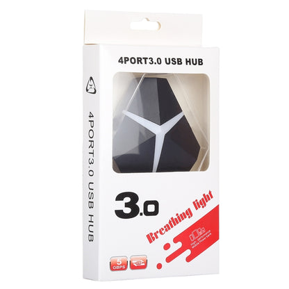 5 Gbps īpaši ātrs 4 portu USB 3.0 centrmezgla adapteris, kabeļa garums: aptuveni 20 cm