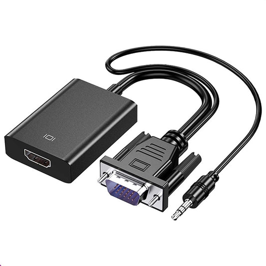 HDCO-VGAM2 1080P VGA-конвертер «папа» - «мама» HDMI с аудиокабелем 3,5 мм