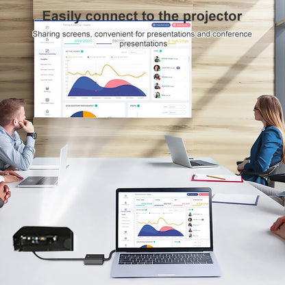 HDCO-VGAM2 1080P VGA-конвертер «папа» - «мама» HDMI с аудиокабелем 3,5 мм