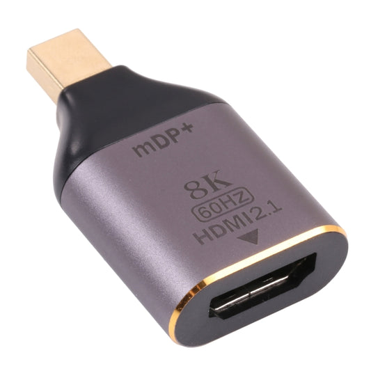 Адаптер HDMI 2.1 8K 60 Гц (женский) на Mini DP (мужской)