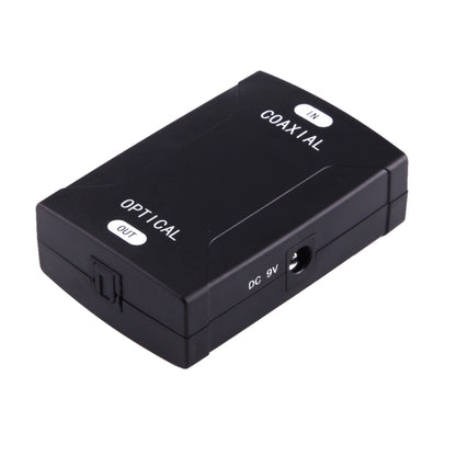 Цифровой аудиоконвертер с коаксиальным входом RCA на оптический выход Toslink
