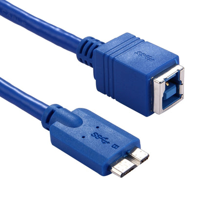 Кабель-адаптер USB 3.0 B (мама) - Micro B (папа) для принтера/жесткого диска, 30 см