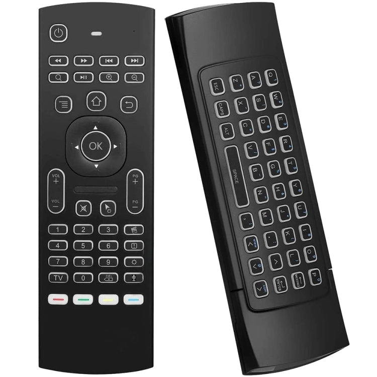 Беспроводная клавиатура Fly Air Mouse MX3-L Voice с подсветкой 2,4 ГГц с дистанционным управлением