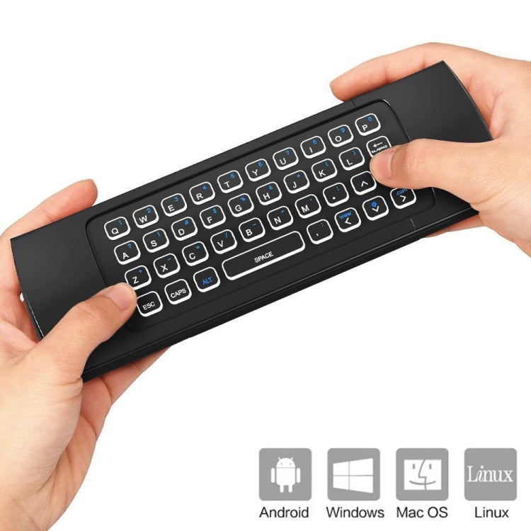 Беспроводная клавиатура Fly Air Mouse MX3-L Voice с подсветкой 2,4 ГГц с дистанционным управлением