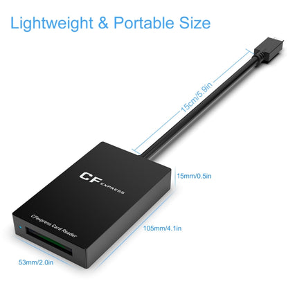 Кардридер Rocketek CR315 USB3.1 Gen2 Type-C CFexpress Type B