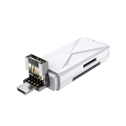 Многофункциональный картридер ADS-208 8 Pin+USB+Micro USB