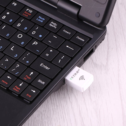 EDUP EP-AC1619 Мини Беспроводная USB-карта 600 Мбит/с 2,4 ГГц / 5,8 ГГц 150 Мбит/с + 433 Мбит/с Двухдиапазонная WiFi-сетевая карта для ноутбука / ноутбука / ПК