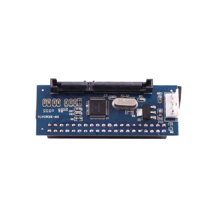 Адаптер IDE 40-контактный (мама) на карту SATA 7-контактный + 15-контактный (22-контактный) разъем для подключения жесткого диска