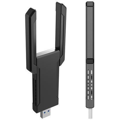 COMFAST 972AX 5400Mbps WiFi6 brīvas diska USB bezvadu tīkla karte