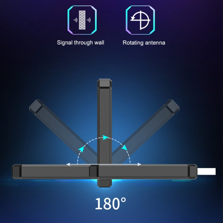 COMFAST 972AX 5400Mbps WiFi6 brīvas diska USB bezvadu tīkla karte