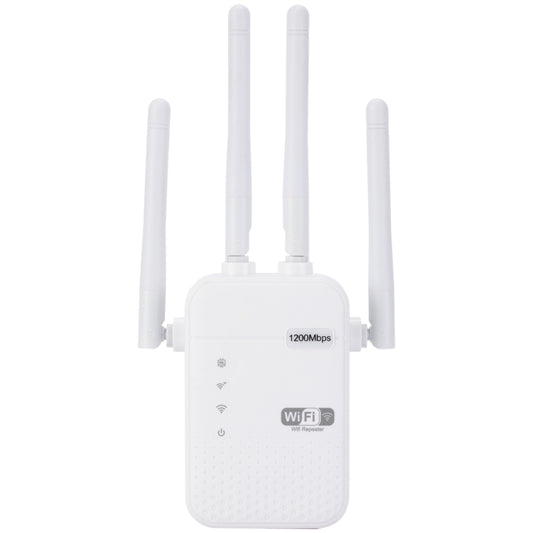 ZX-R08 1200Mbps 2.4G/5G divjoslu WiFi atkārtotāja signāla pastiprinātājs WISP āra maršrutētājs, ASV spraudnis